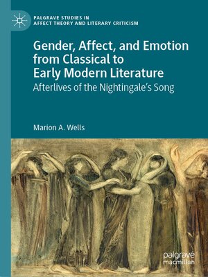 cover image of Gender, Affect, and Emotion from Classical to Early Modern Literature